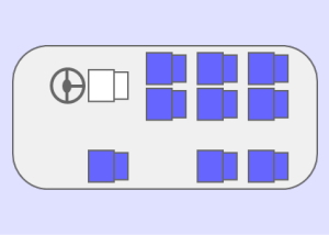 ジャストシステム座席図